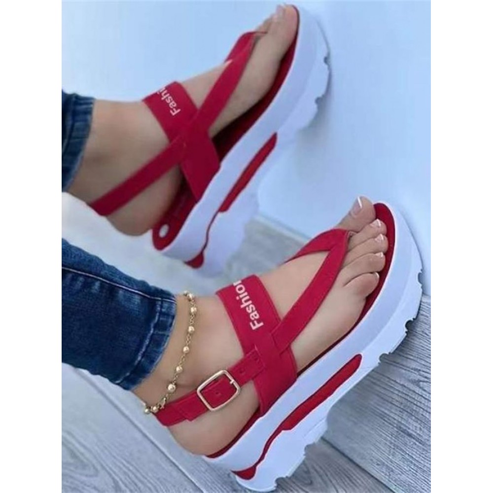 Soft Platform Thong Sandals Soft Platform Thong Sandals