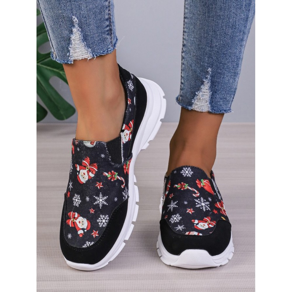 Sports Color Block Wearable Slip On Flat Heel Slip On Printing Sports Color Block Wearable Slip On Flat Heel Slip On Printing